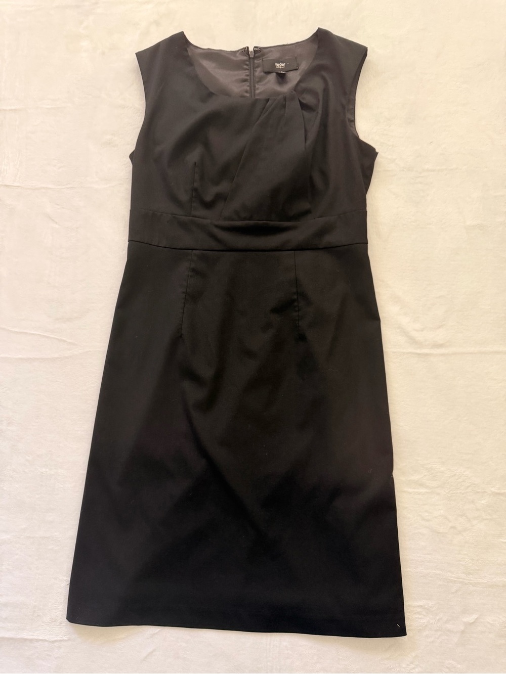 Mossimo, Black Sleeveless Midi Sheath Dress - S - Picture 3 of 9